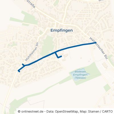Weillindestraße Empfingen 