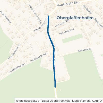 Hochstadter Straße Weßling Oberpfaffenhofen 
