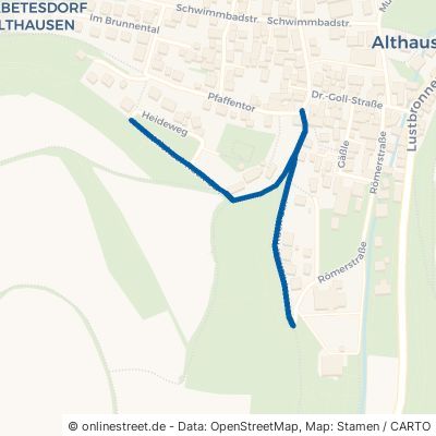 Michael-Ruck-Straße Bad Mergentheim Althausen 