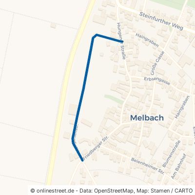 Hellgärtenstraße Wölfersheim Melbach 