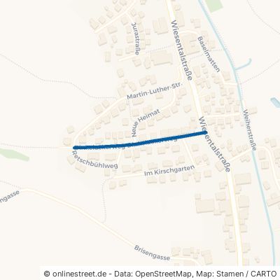 Dinkelackerweg Rheinfelden Minseln 