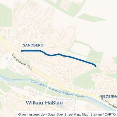 Sandbergstraße Wilkau-Haßlau 