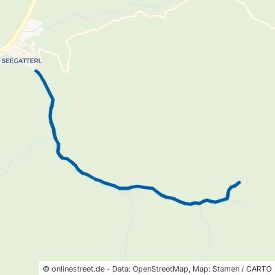Schwarzlofer-Forststraße Reit im Winkl Winklmoosalm 
