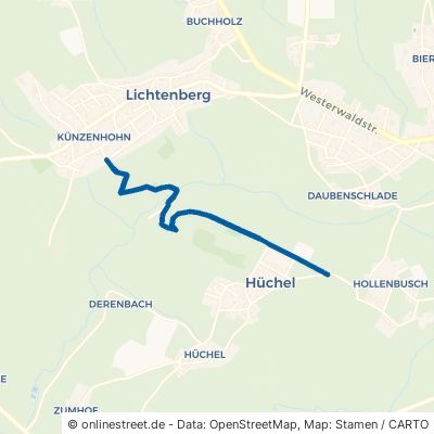 Heckelsberger Weg Hennef Hüchel 
