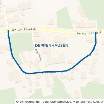 Sankt-Georg-Weg Ehingen Deppenhausen 