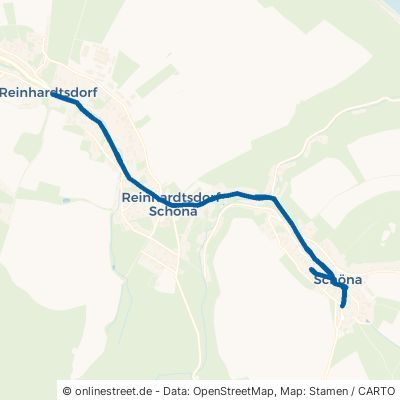 Hauptstraße Reinhardtsdorf-Schöna Reinhardtsdorf 