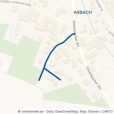 Sossaustraße Laugna Asbach 