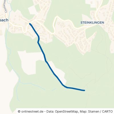 Eichelbergweg Weinheim Oberflockenbach 
