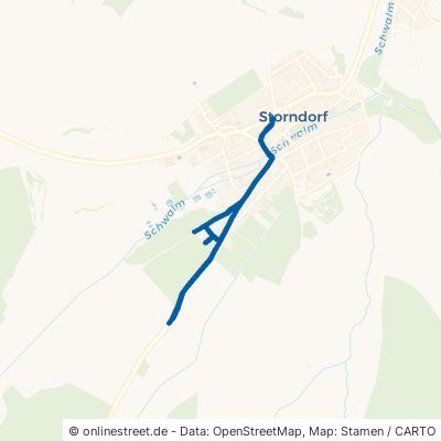Meicheser Straße Schwalmtal Storndorf 