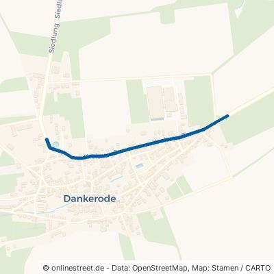 Kreisstraße Harzgerode Dankerode 
