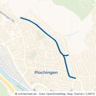 Hindenburgstraße Plochingen 
