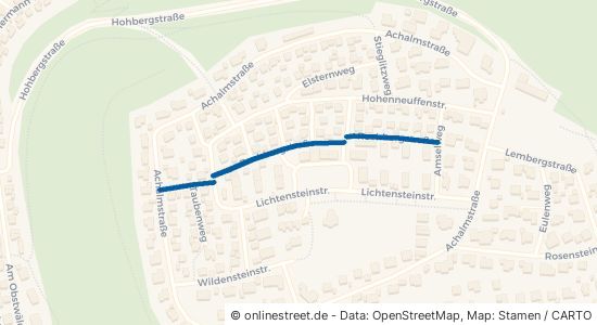 Rechbergstraße Albstadt Onstmettingen 