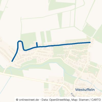 Mühlenbergstraße Calden Westuffeln 