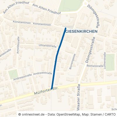 Heukenstraße Mönchengladbach Giesenkirchen 