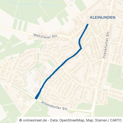 Lützellindener Straße Gießen Kleinlinden 