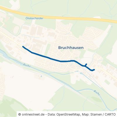 Bruchhausener Straße Arnsberg Bruchhausen 