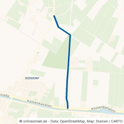 Bahnweg Edewecht Süddorf 