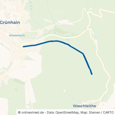 Röhrenweg Grünhain-Beierfeld Grünhain 