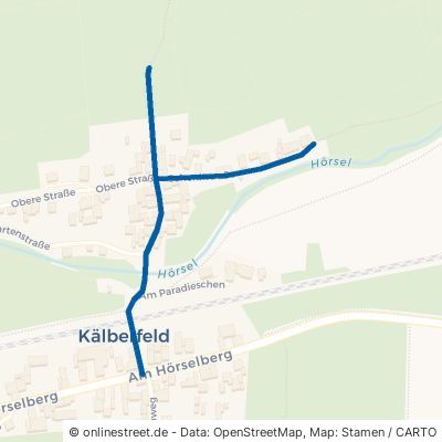 Schenkstraße Hörselberg-Hainich Kälberfeld 