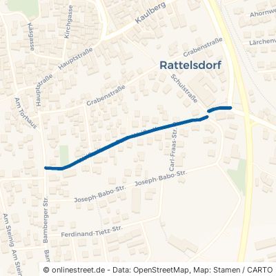 Weiße-Kreuz-Straße Rattelsdorf 