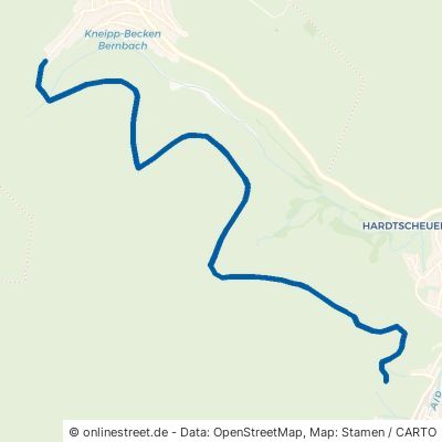 Pfahlwaldweg Bad Herrenalb 
