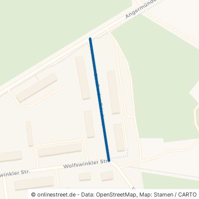 Straße des Friedens Eberswalde Finow 
