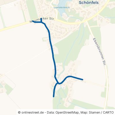 Voigtsgrüner Straße Lichtentanne Schönfels 