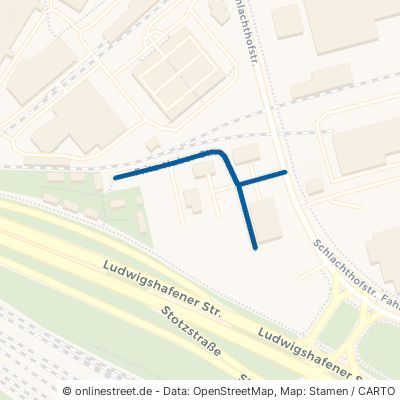 Fritz-Huber-Straße Mannheim Schwetzingerstadt 