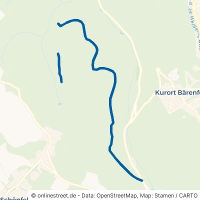 Alter Forstmeisterweg Dippoldiswalde Schmiedeberg 