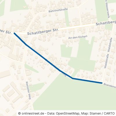 Brandensteiner Weg Elbe-Parey Hohenseeden 