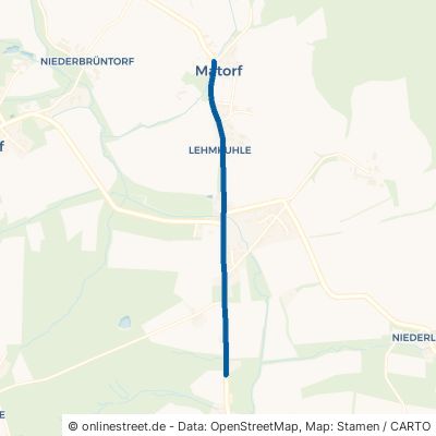 Vlothoer Straße Lemgo Matorf-Kirchheide 