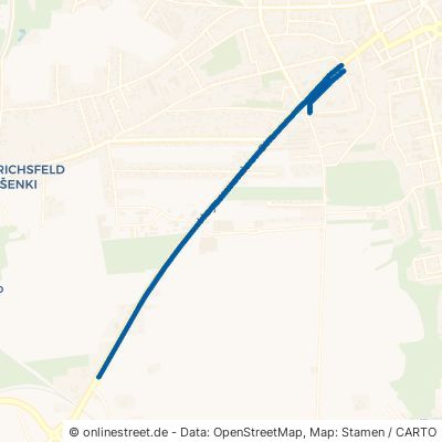 Hoyerswerdaer Straße Spremberg 