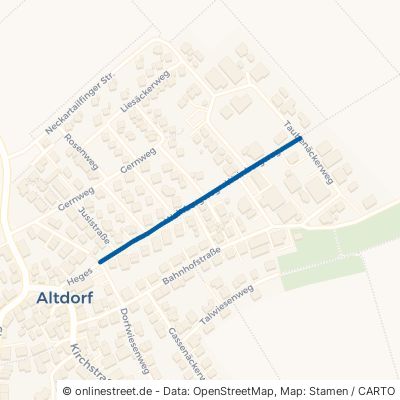 Weinbergweg Altdorf 