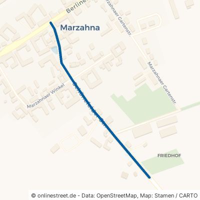 Schönefelder Straße Treuenbrietzen Marzahna 