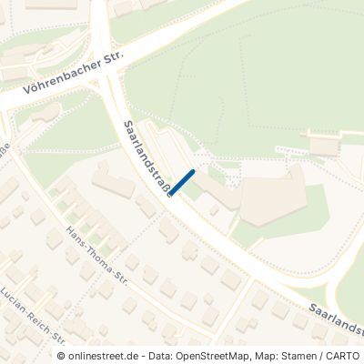Parkplatz-Einfahrt Villingen-Schwenningen Villingen 
