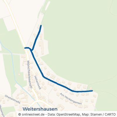 Hardtstraße Gladenbach Weitershausen 
