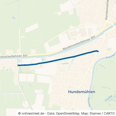 Diedrich-Dannemann-Straße Wardenburg Südmoslesfehn 