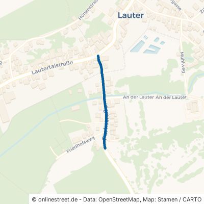 Parkstraße Laubach Lauter 