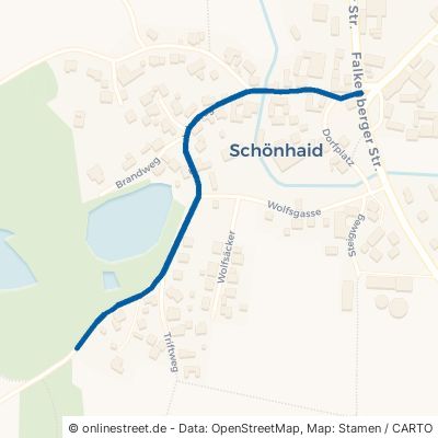 Tannenloheweg Wiesau Schönhaid 