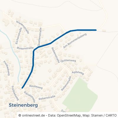 Obersteinenberger Straße Rudersberg Steinenberg 