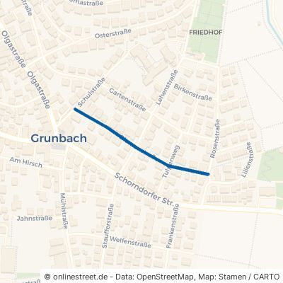 Blumenstraße Remshalden Grunbach 