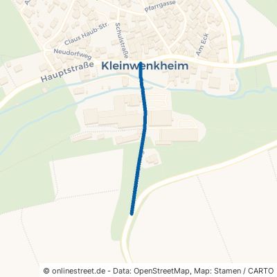 Vorndranweg Münnerstadt Kleinwenkheim 