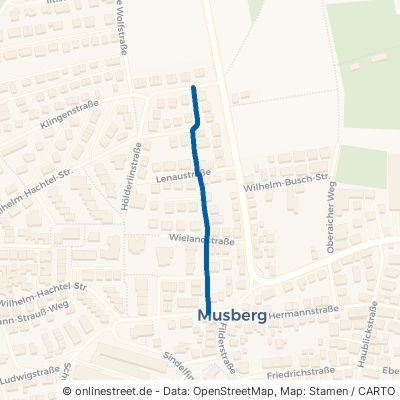 Fontanestraße Leinfelden-Echterdingen Musberg 