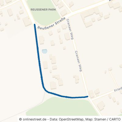 Thomas-Müntzer-Straße Zeitz Theißen 