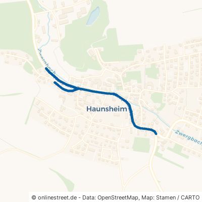 Hauptstraße Haunsheim 
