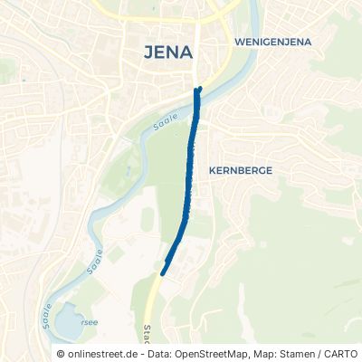 Stadtrodaer Straße Jena Wöllnitz 