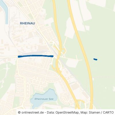 Edinger Riedweg Mannheim Rheinau 