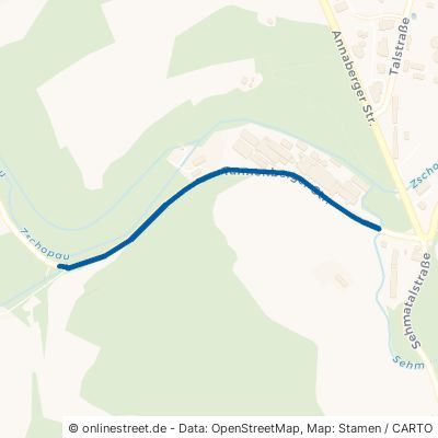 Tannenberger Straße Annaberg-Buchholz Frohnau 