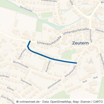 Gartenstraße Ubstadt-Weiher Zeutern 