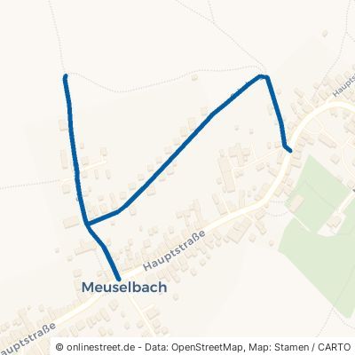 Schulweg Schwarzatal Meuselbach 